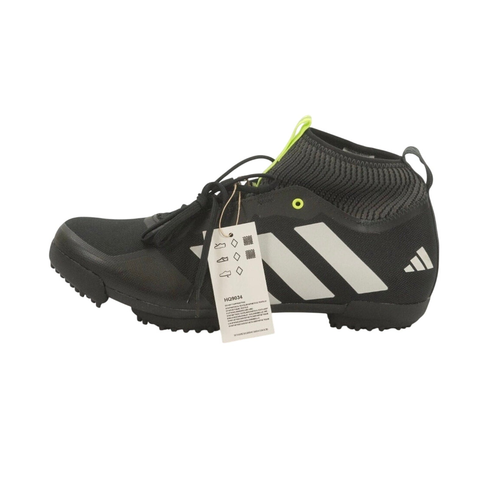 Adidas The Gravel Cycling 2.0 Black White HQ9034 Men’s 9.5 MTB Shoes New NWT