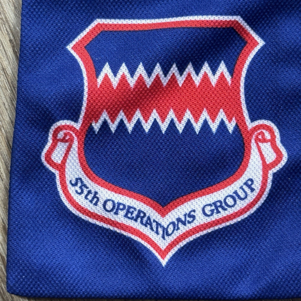 Air Force Pilot Scarf Rakkel Rama World 55th Operations Group Offutt AFB 2001