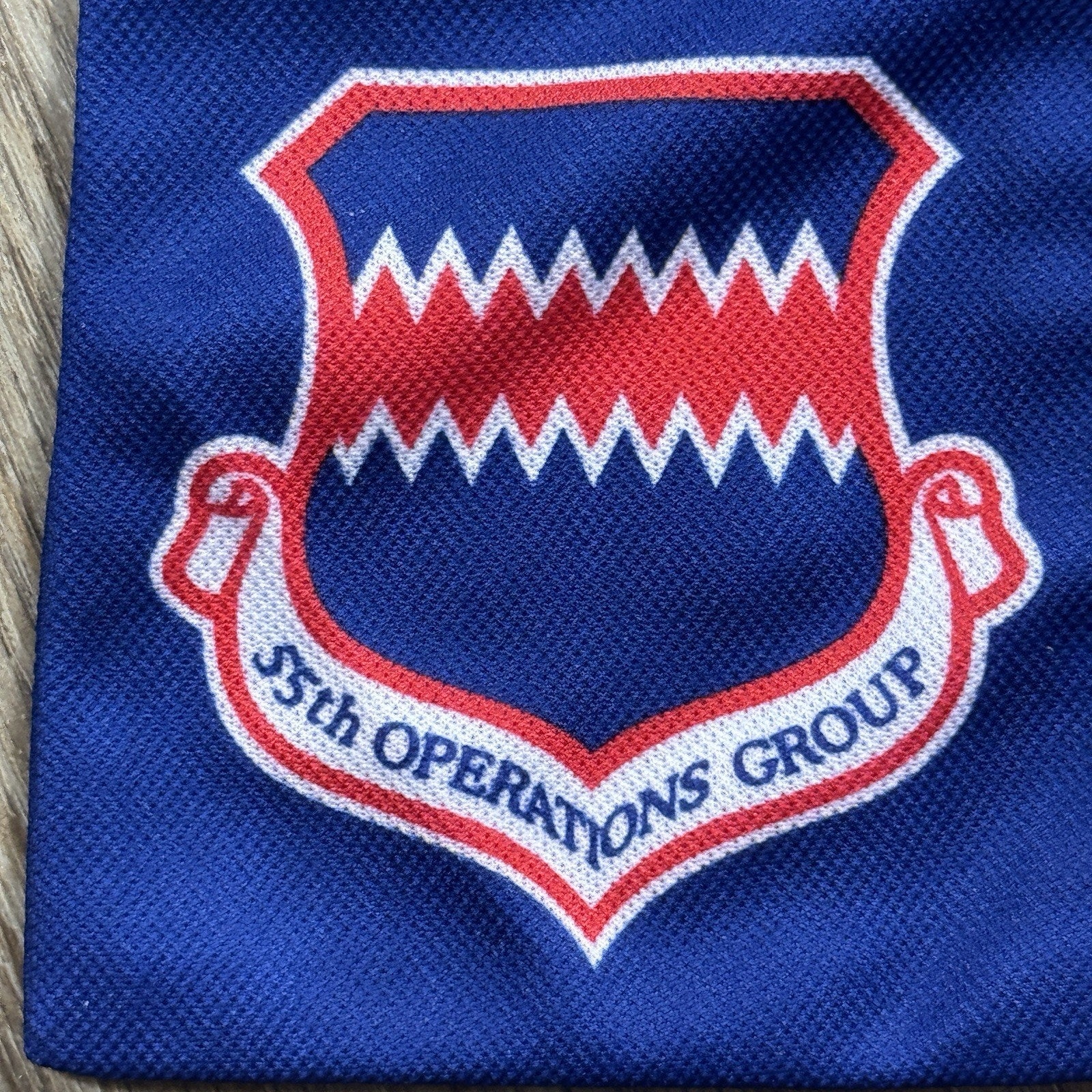 Air Force Pilot Scarf Rakkel Rama World 55th Operations Group Offutt AFB 2001