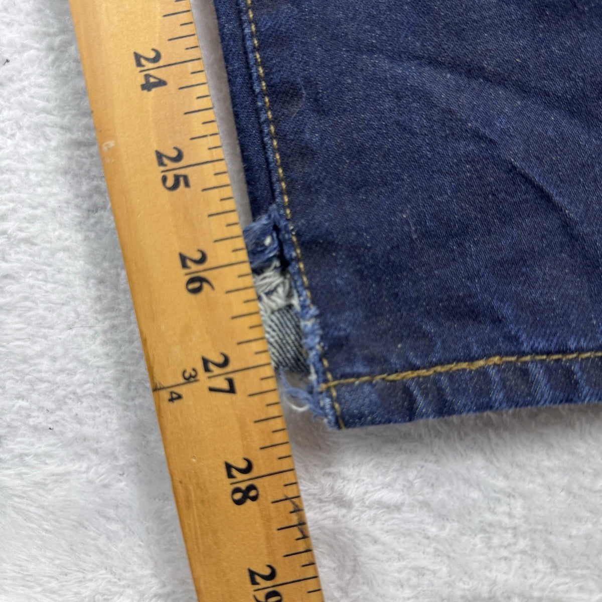 Levi's 501 CT Jeans Mens 33x30 Dark Wash Tapered Button Fly 18173-0024 Boot Cut