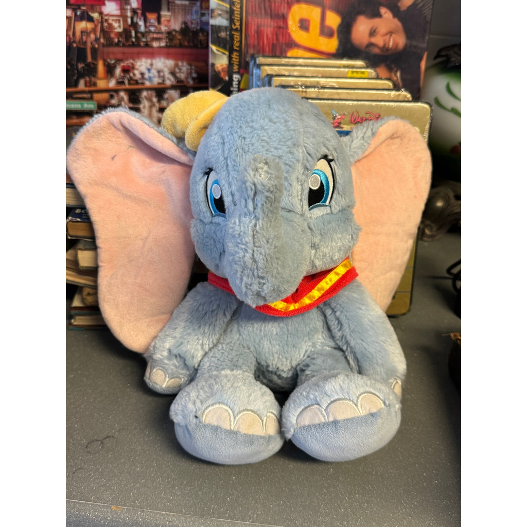 Disney Parks Dumbo Plush Elephant Stuffed Animal Big Ears Circus Hat Toy