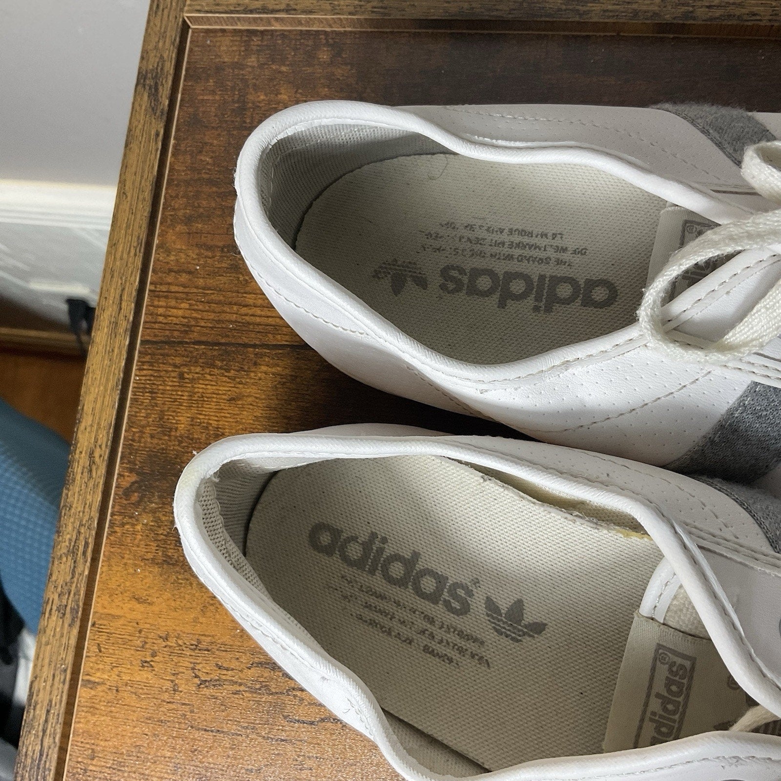 2012 Adidas Originals Adria Lo G62085 White Gray Shoes Men’s 10.5 Retro Trefoil