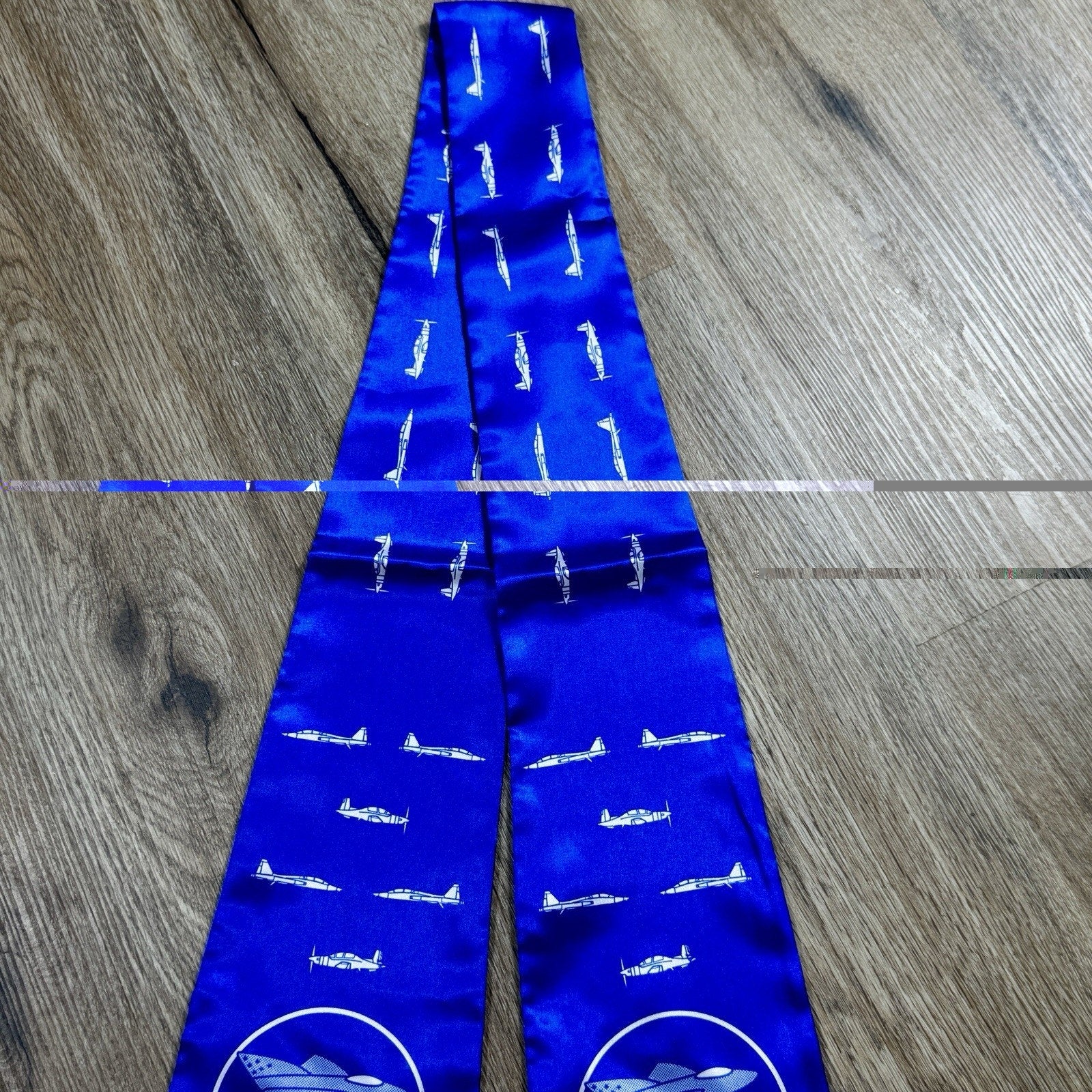 Vtg Early 2000s USAF 479th Training Support Squadron Crew Scarf Made USA Rama