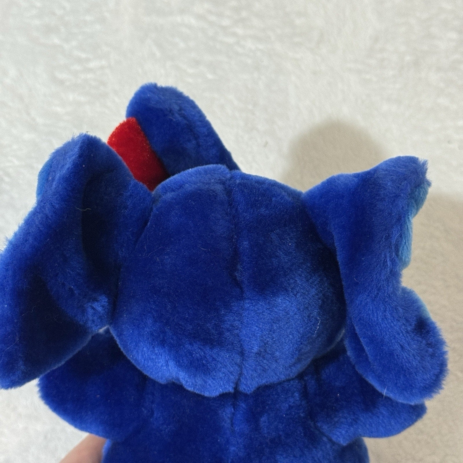 Rare Plush Appeal Blue Elephant Plush Stuffed Animal I Love You Heart Vtg NWT
