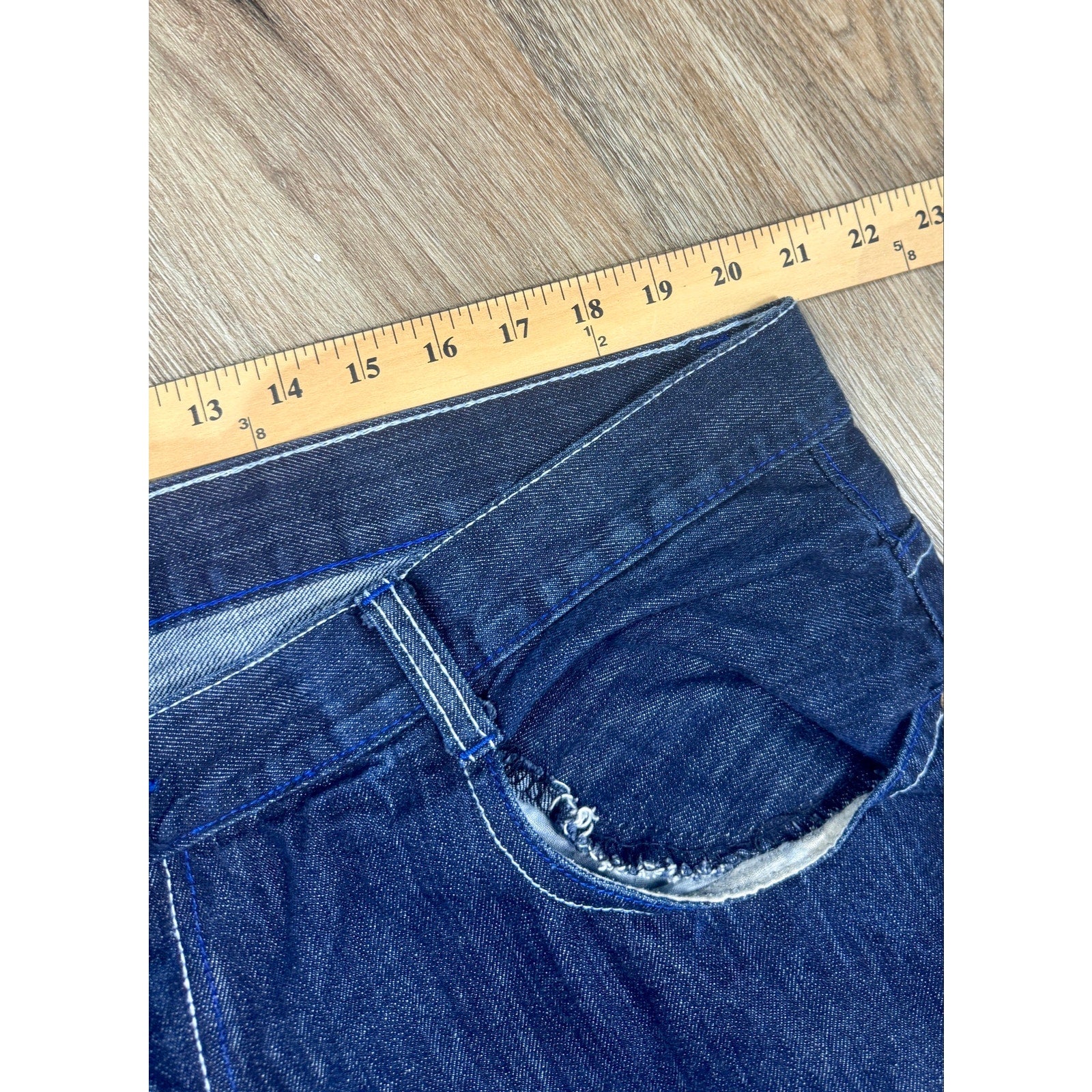 Red Diamond Jeans Men’s sz 44 x 32 (28) Baggy Y2K Hip Hop Dark Wash Denim Skater