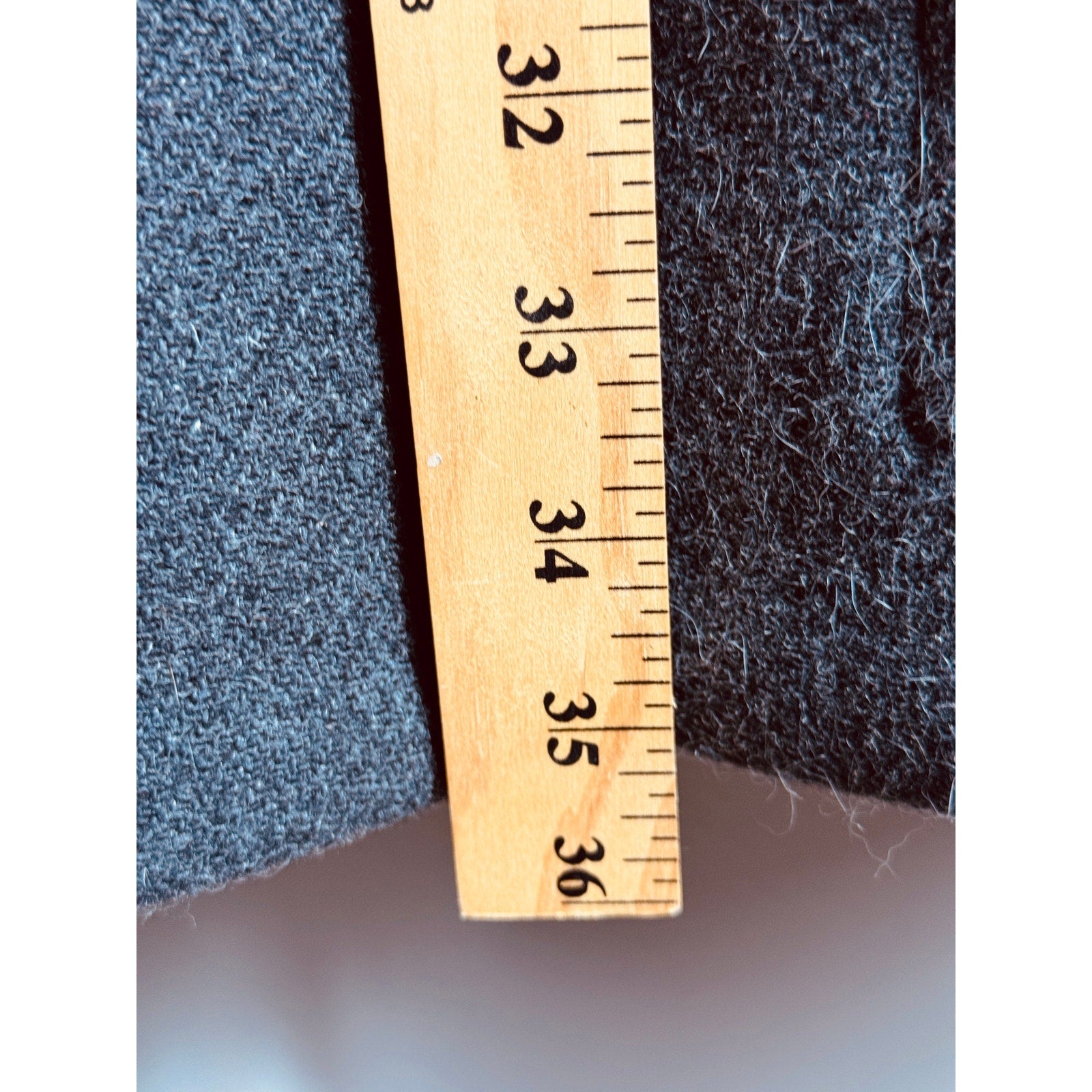 Vintage Banana Republic Gray Wool Duffle Coat Women Large Safari Travel Jacket