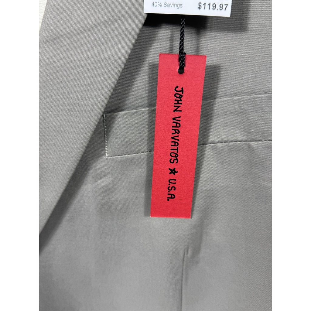 John Varvatos USA Charcoal Gray Blazer Sport Coat 44R NWT Modern Tailored