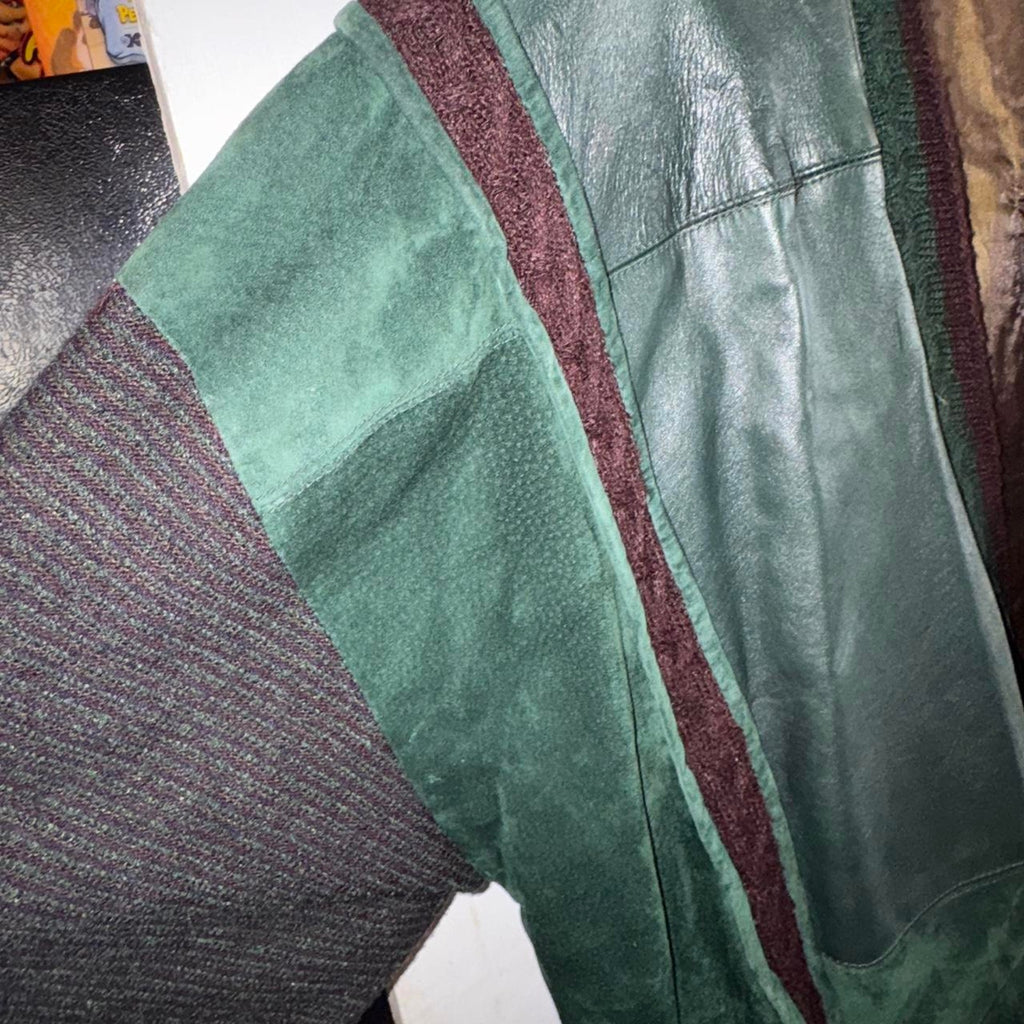 Vintage saxony collection patchwork leather