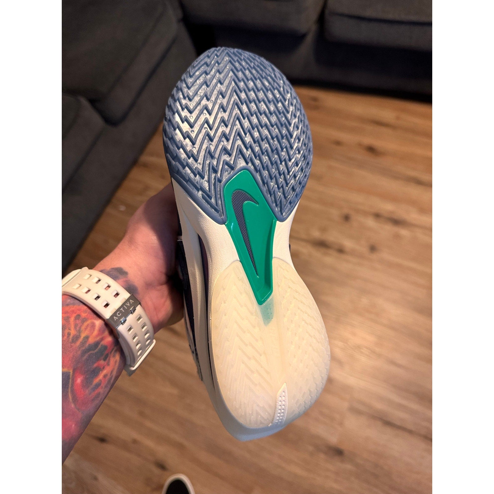 Nike Air Zoom GT Cut 3 All-Star Basketball White Blue FZ4645-100 Men’s 8 W 9.5