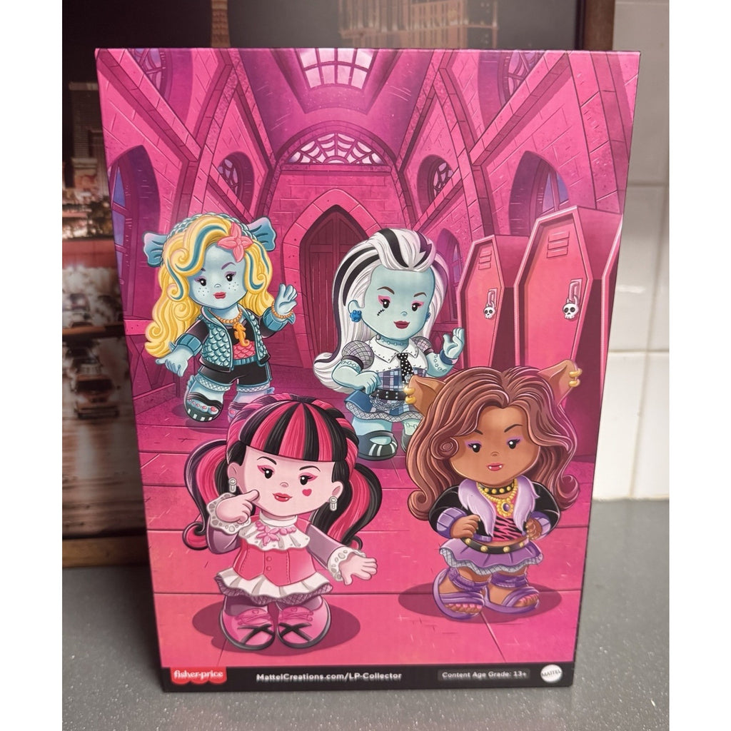 Little People Collector Monster High 15th Anniversary Set Mattel Creations JFC78