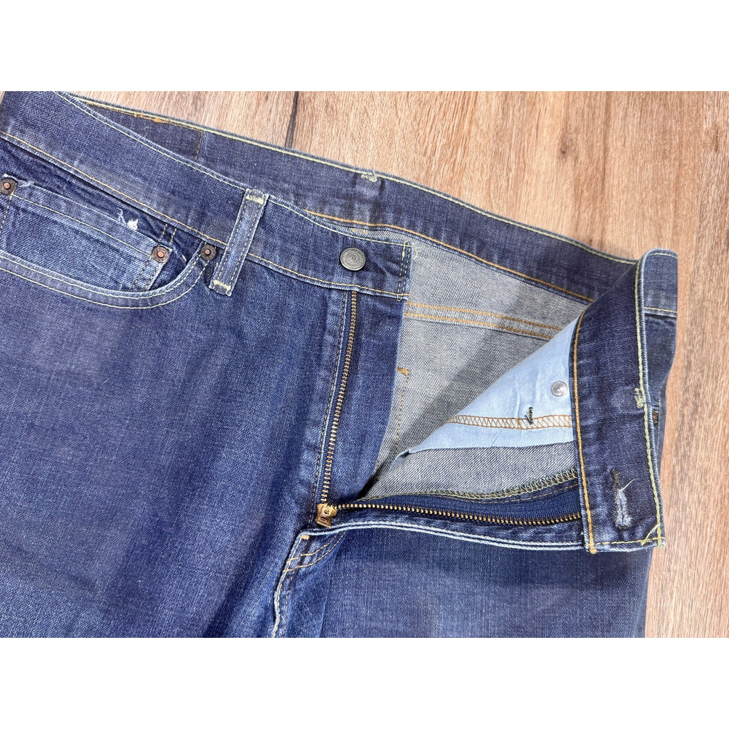 Levi’s 541 Athletic Taper Stretch Jeans Men’s 34x34 Dark Wash Denim Y2K Pressed