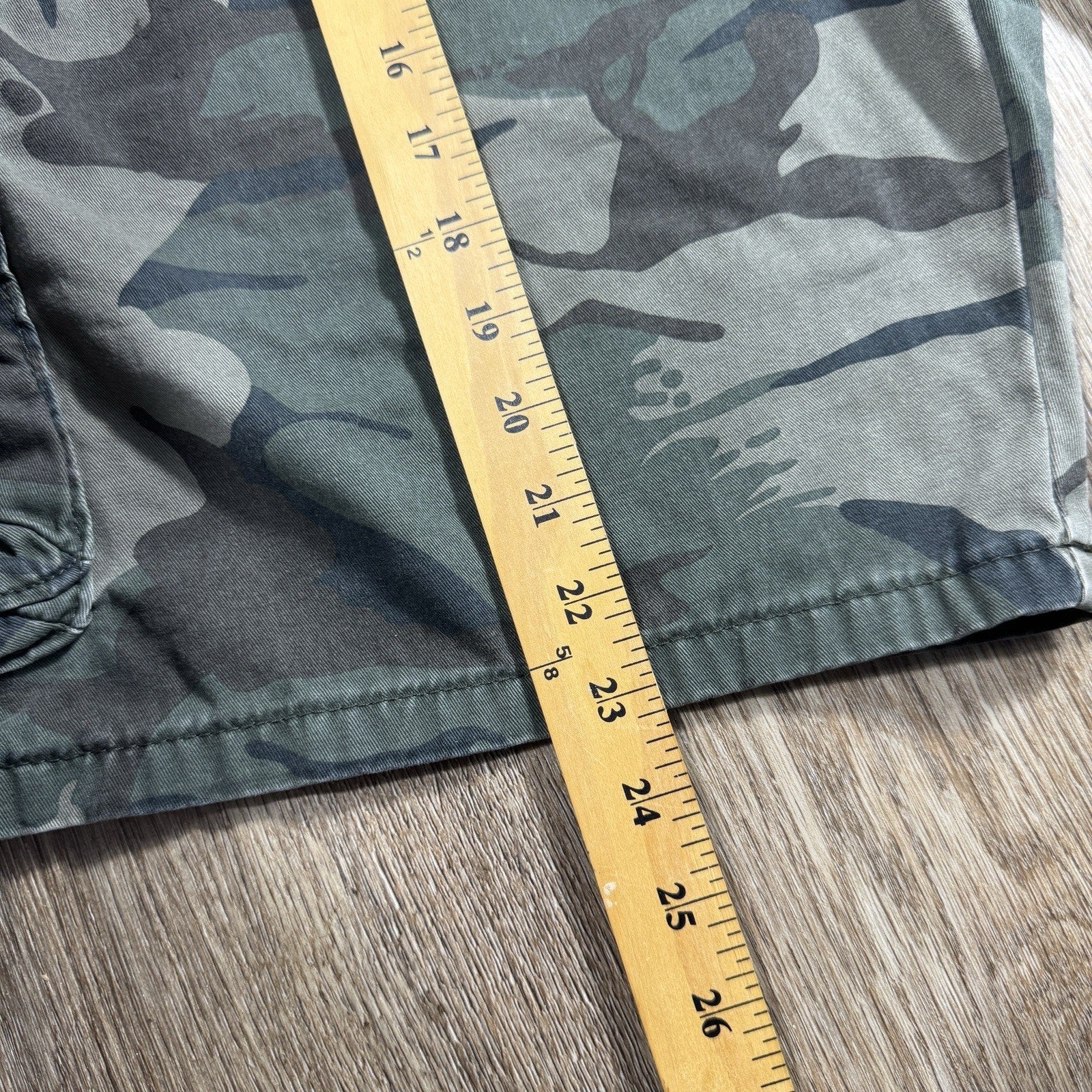 Wrangler Cargo Pants Mens 46 Camo Camouflage Military Utility Workwear Cotton