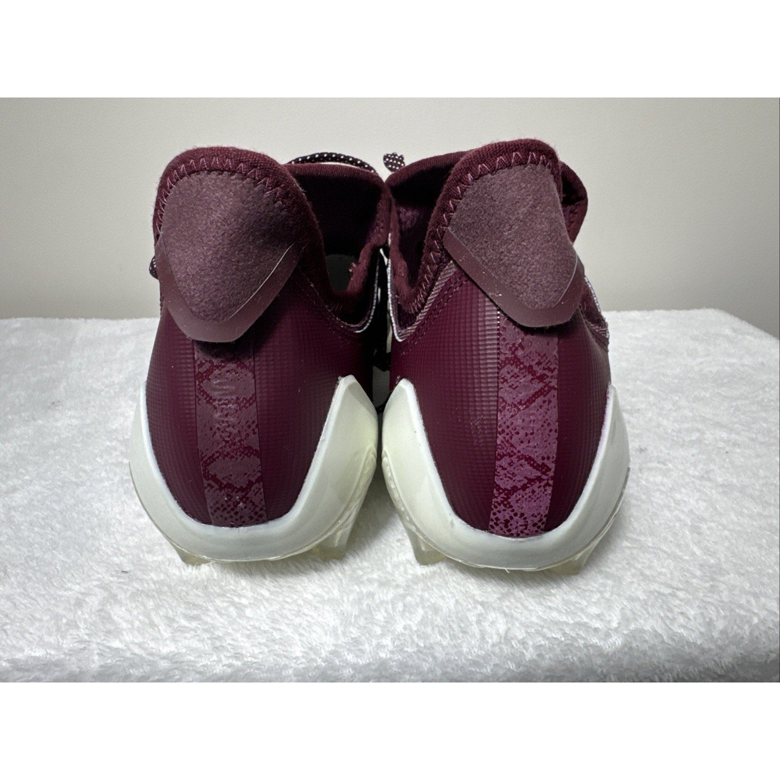 Adidas Adizero Electric.1 Football Cleats Men’s Sz 11.5 Maroon White NFL New