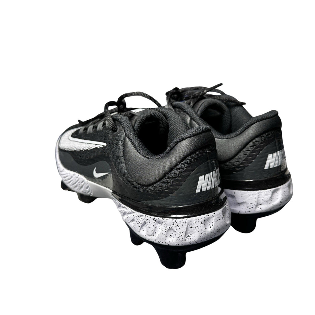Nike Alpha Huarache Elite 4 MCS Baseball Cleat Black White FD6221-003 Sz 15
