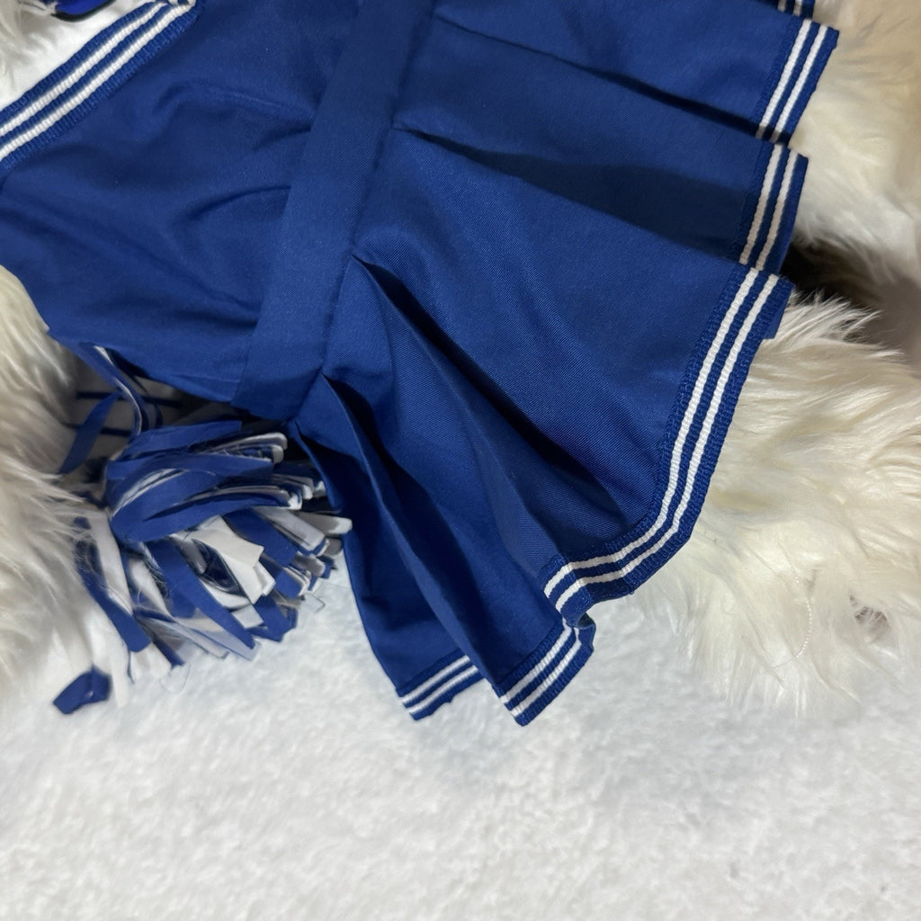 Vtg 1997 Build-A-Bear Shaggy Dog Plush Bear University Cheerleader Set Retired