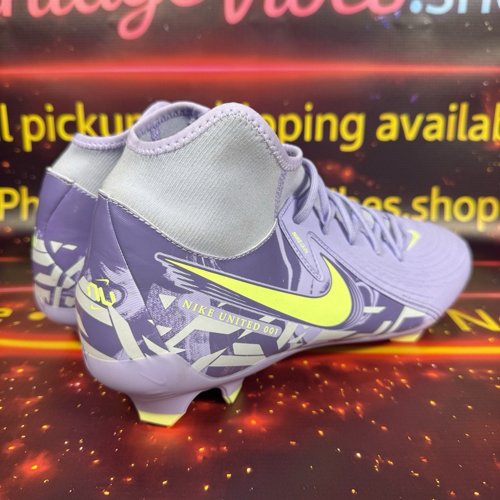 Nike Phantom Luna II Academy Purle FG/MG Soccer Cleat HF1598-500 Men Sz 13 New