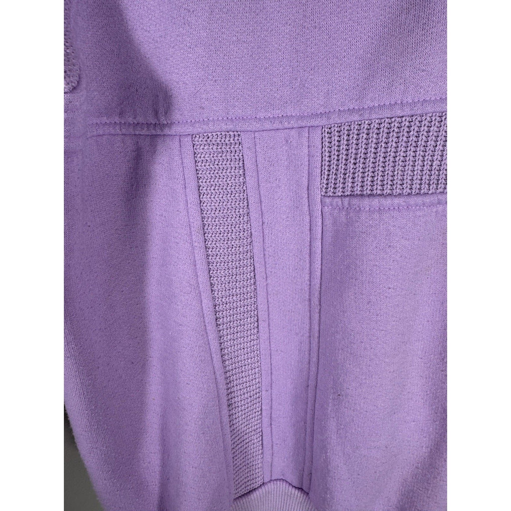 Rare Vtg 80s 90s Goolagong Purple Henley Sweatshirt Pullover Womens L Taiwan HTF