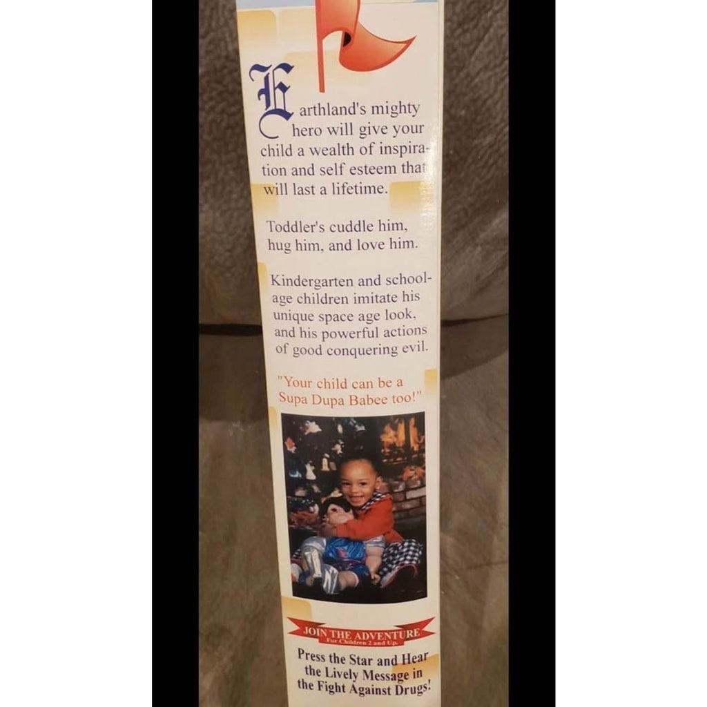 1996 SUPA DUPA BABEE Doll War On Drugs “Say No To Crack” Castleberry Toys Vntg