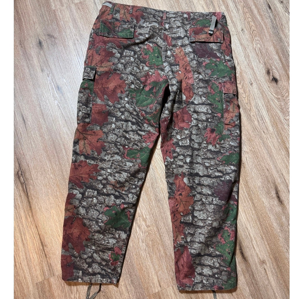 Jim Crumley Outfitter Mossy Oak Camo Cargo Hunting Pants Men’s 2XL 43x30