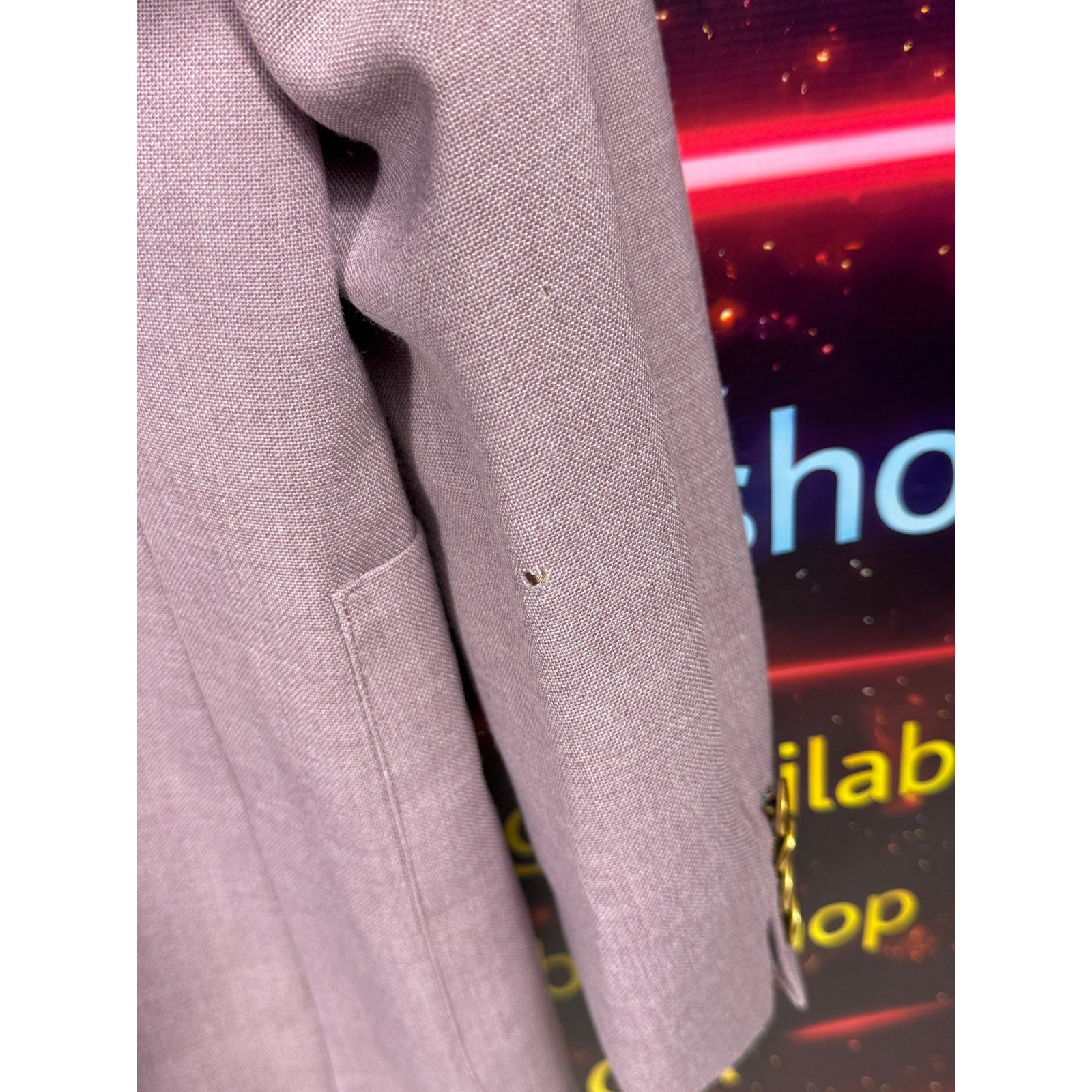 Vintage Alexander Julian Colours Lavender Blazer Sport Coat Mens USA Derby Prom