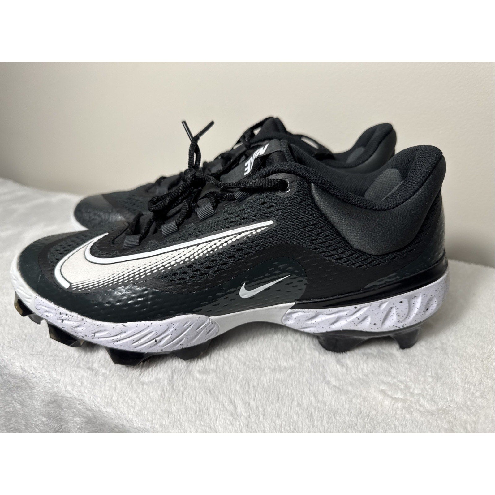 Nike Alpha Huarache Elite 4 MCS Men's Size 14 Baseball Cleats Molded FD6221-003