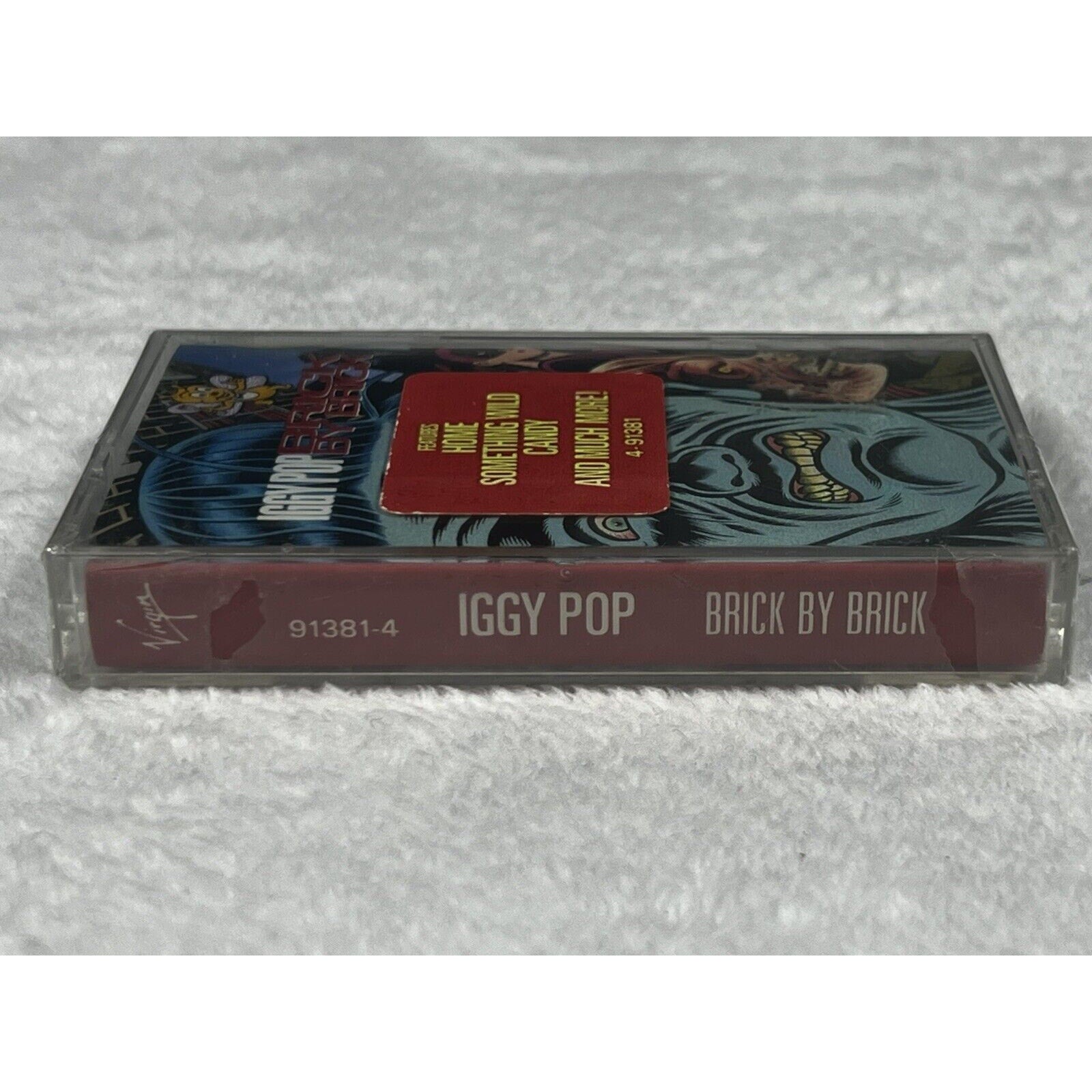 Iggy Pop Brick By Brick Cassette Tape 1990 Virgin USA Sealed New