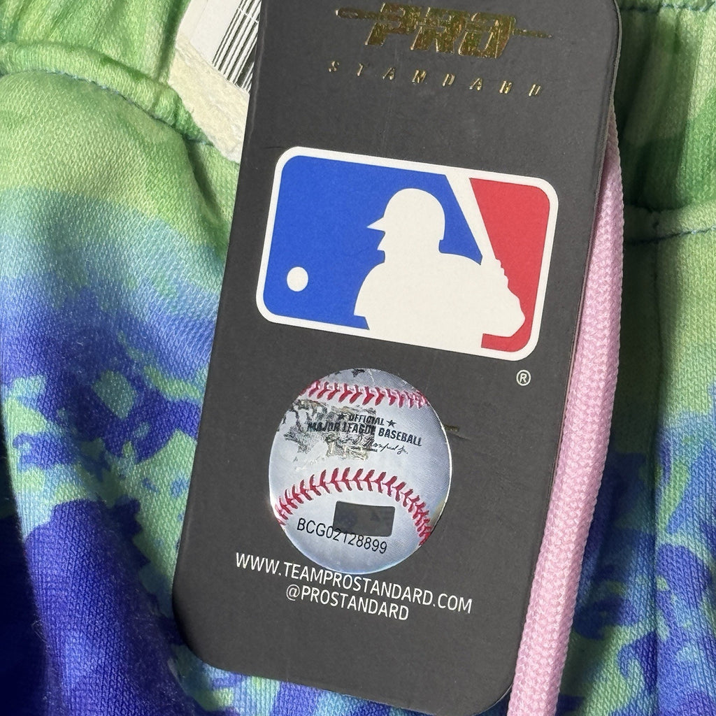 Pro Standard New York Yankees Pink Purple Dip Dye Shorts Men’s S MLB Baseball