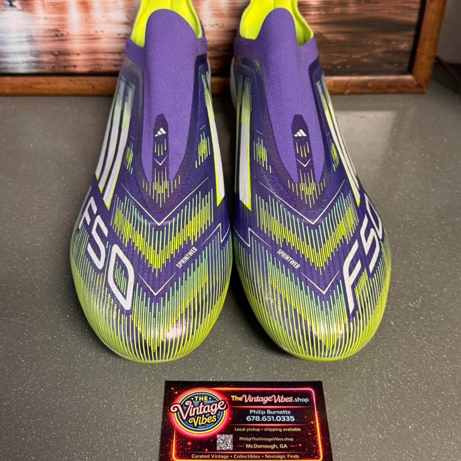 adidas F50 Elite LL AG Men's 12.5 Soccer Shoes Football Training JR5364