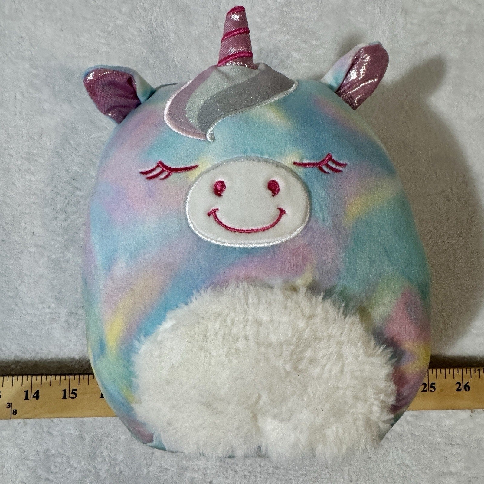 Squishmallows Mystery Squad Series 2 Rainbow Unicorn 8” Scented Plush Kellytoy