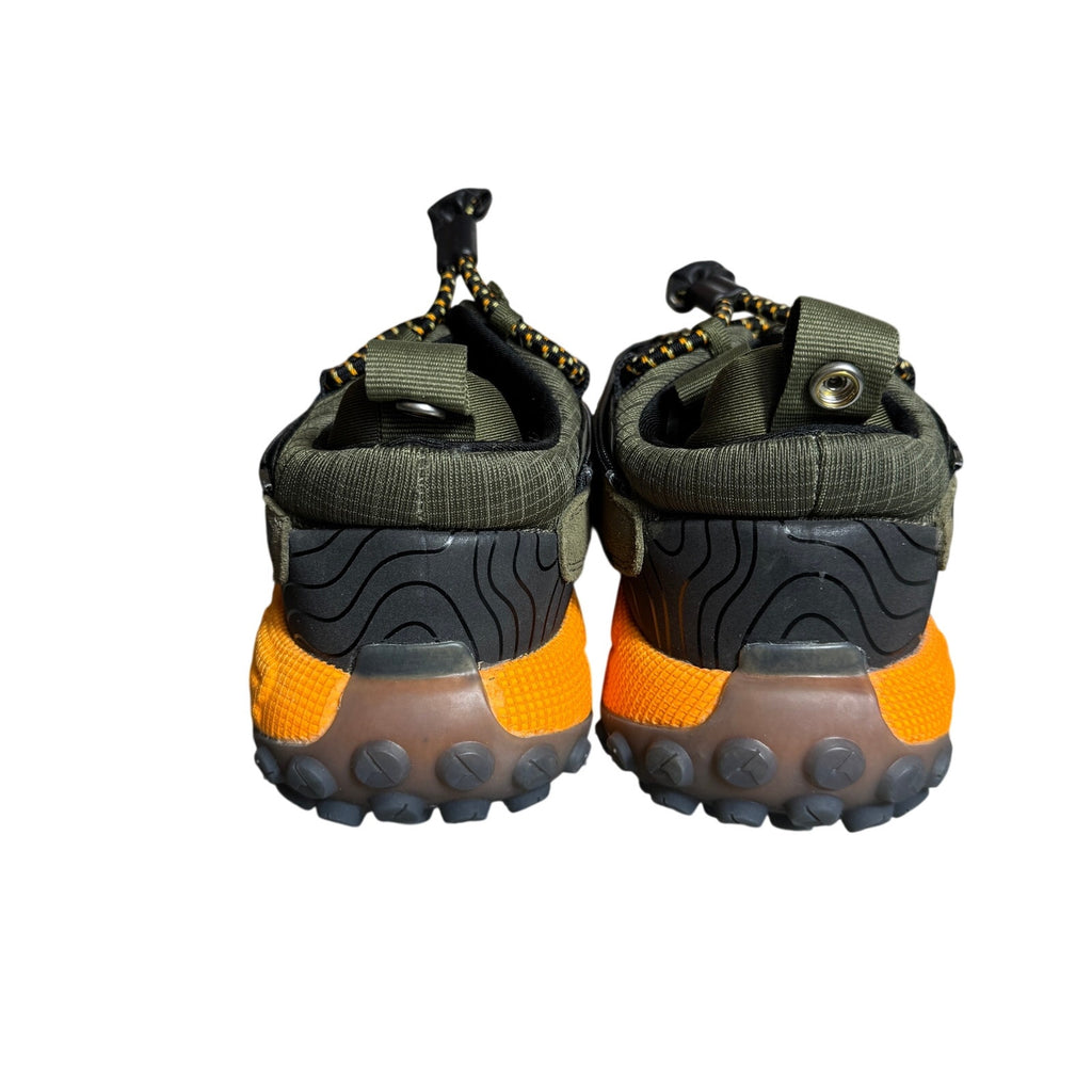 Under Armour HOVR Summit Fat Tire Delta Trail Shoes Marine Green Orange M4.5 W6