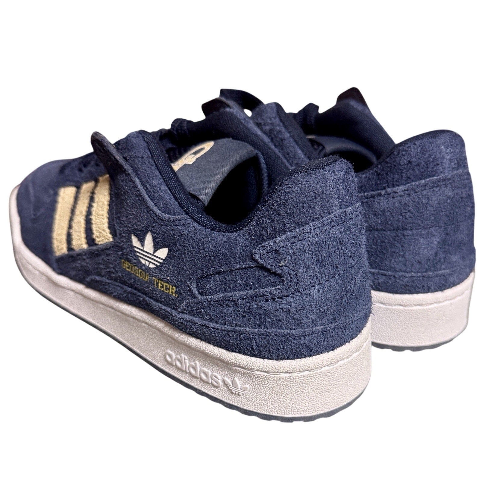 adidas Forum Low CL NCAA Georgia Tech Yellow Jackets HQ7477 Men's 15 Navy Gold