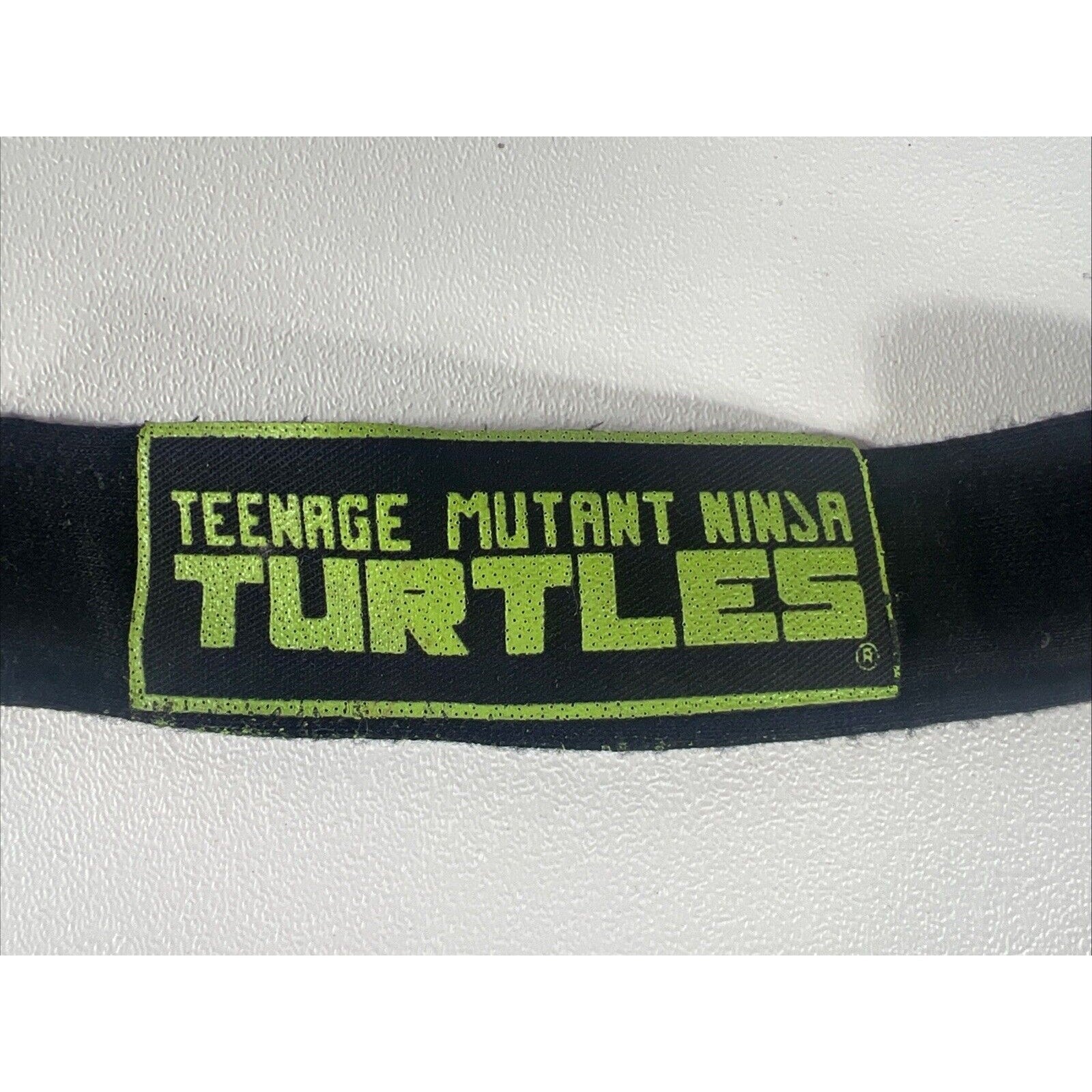 Vintage 1990 Teenage Mutant Ninja Turtles Headband TMNT Black RARE