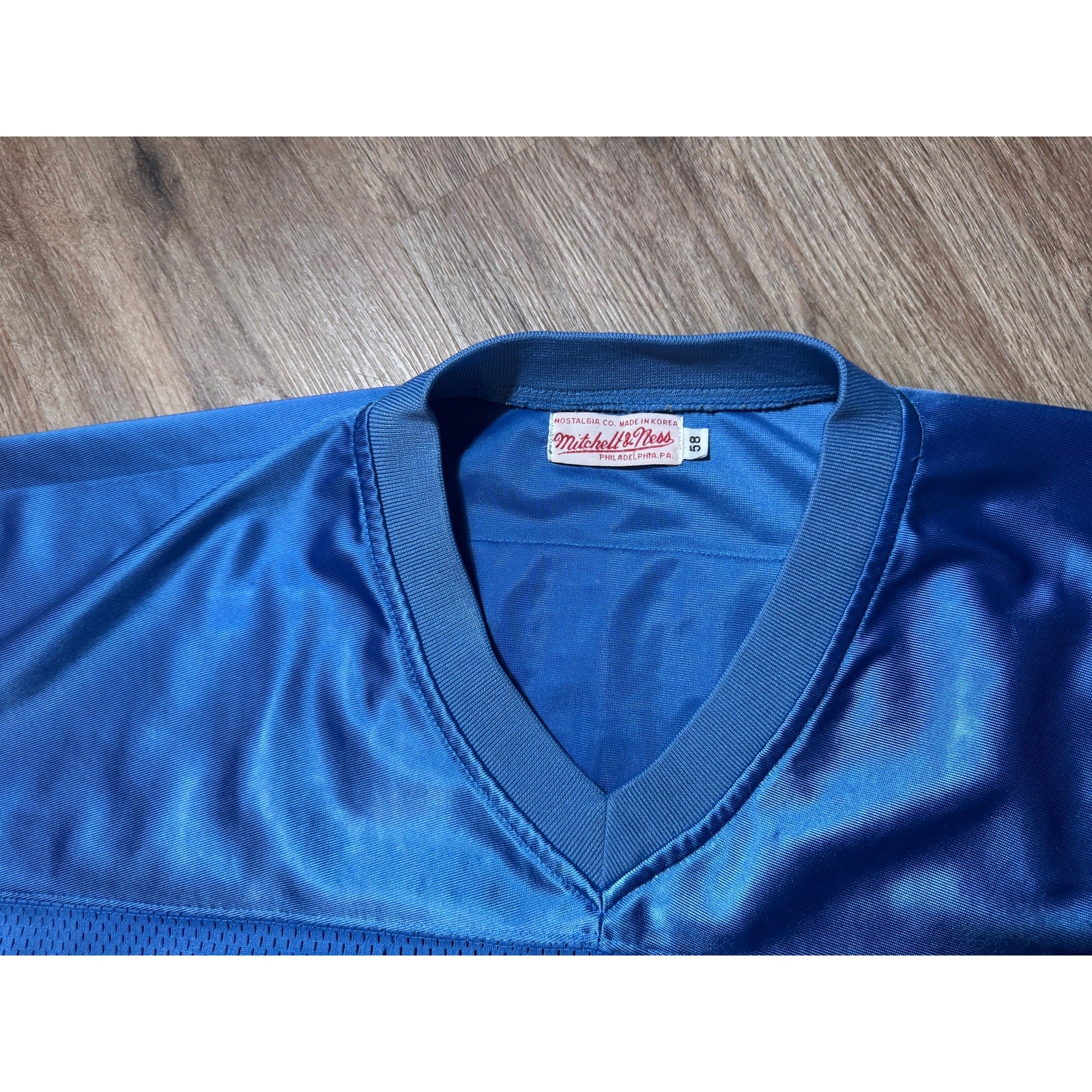 Vintage Mitchell & Ness Earl Campbell Houston Oilers #34 Throwback Jersey 58
