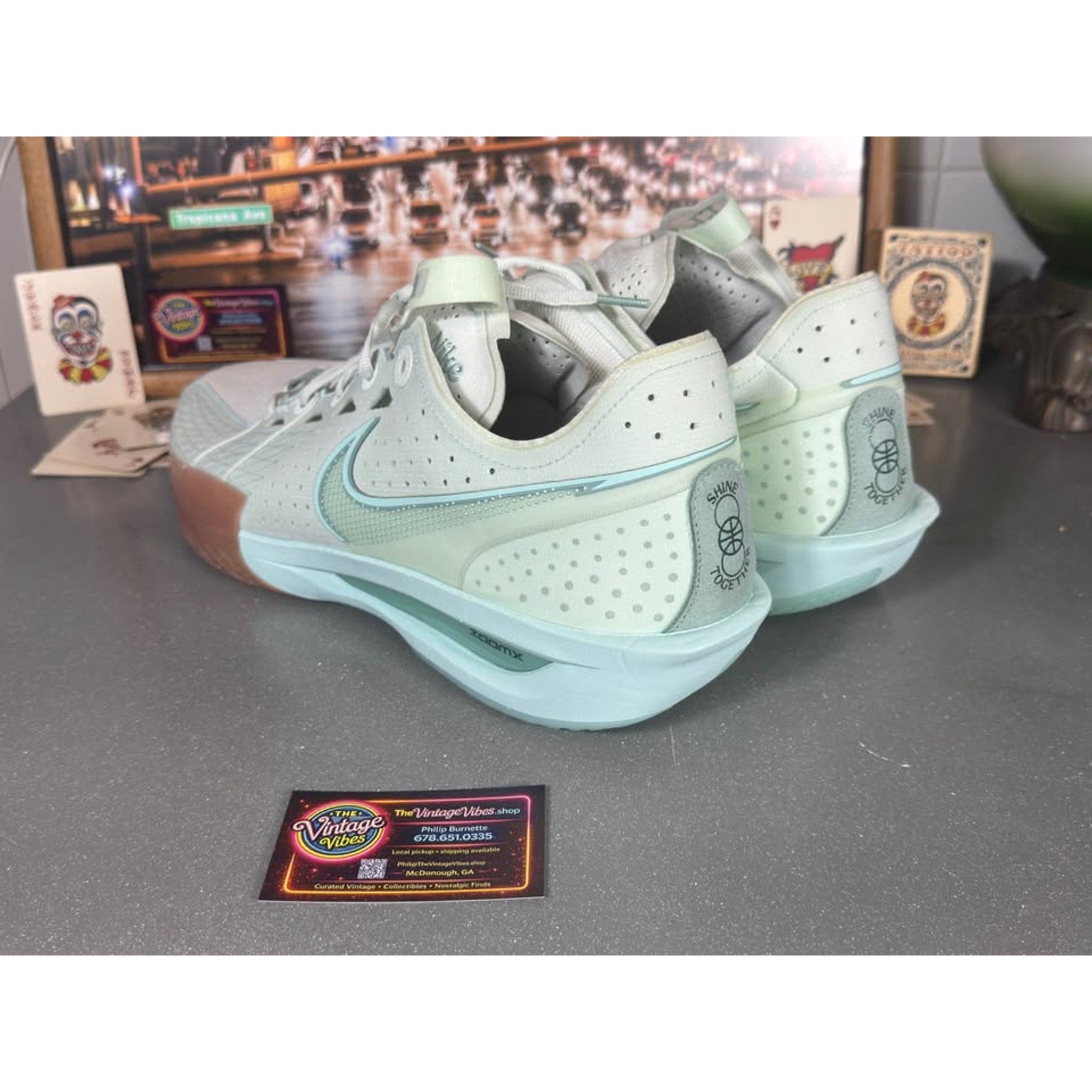 Nike GT Cut 3 Mint Foam Green Gum ZoomX DV2913-300 Size 18 New No Box