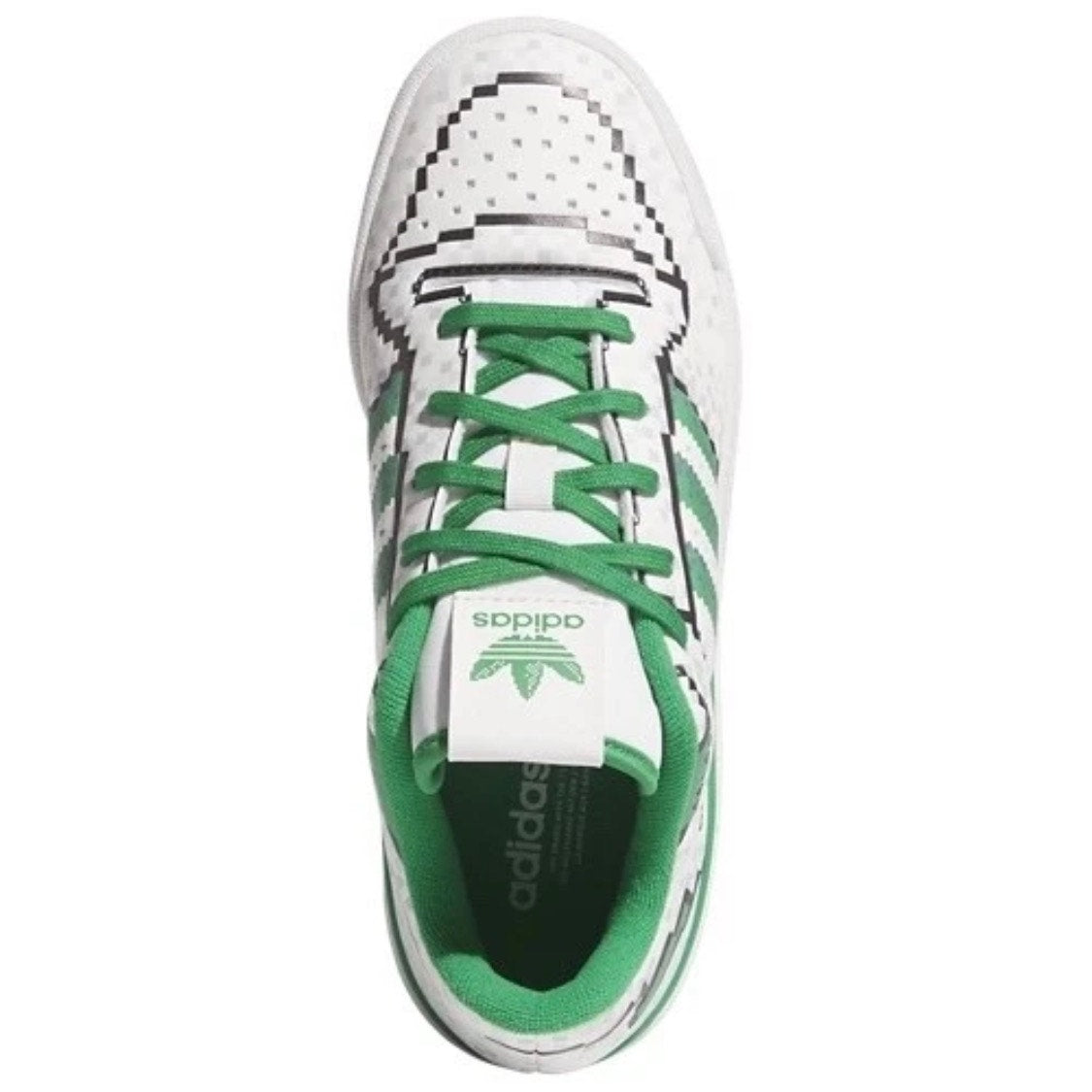 Adidas Forum Low 8-Bit Pixel Green White Sneakers FVU 001001 Men’s 6.5 W 7.5