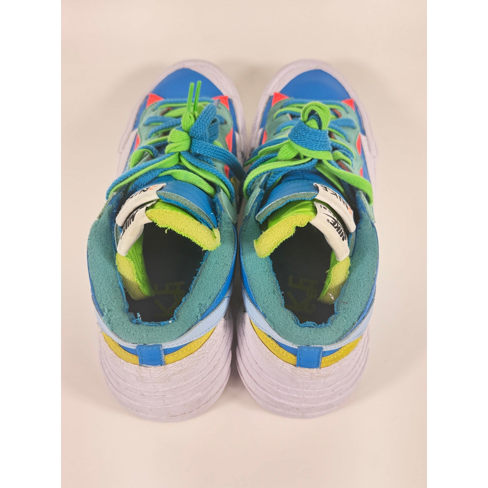 Nike Blazer Low Sacai x KAWS Neptune Blue DM7901-400 Mens Size 13 Very Clean
