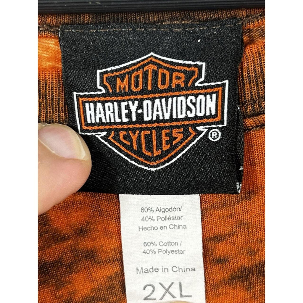 Vintage 2000s Harley-Davidson Fairbanks Alaska T-Shirt - Size 2XL