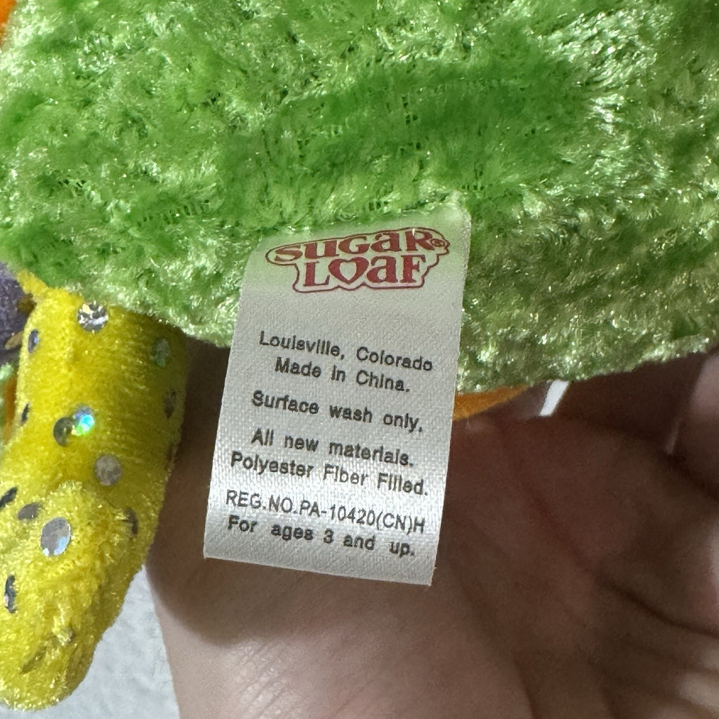 Vtg Sugar Loaf Tropical Toucan Parrot Plush Bird Stuffed Animal Carnival Prize 8