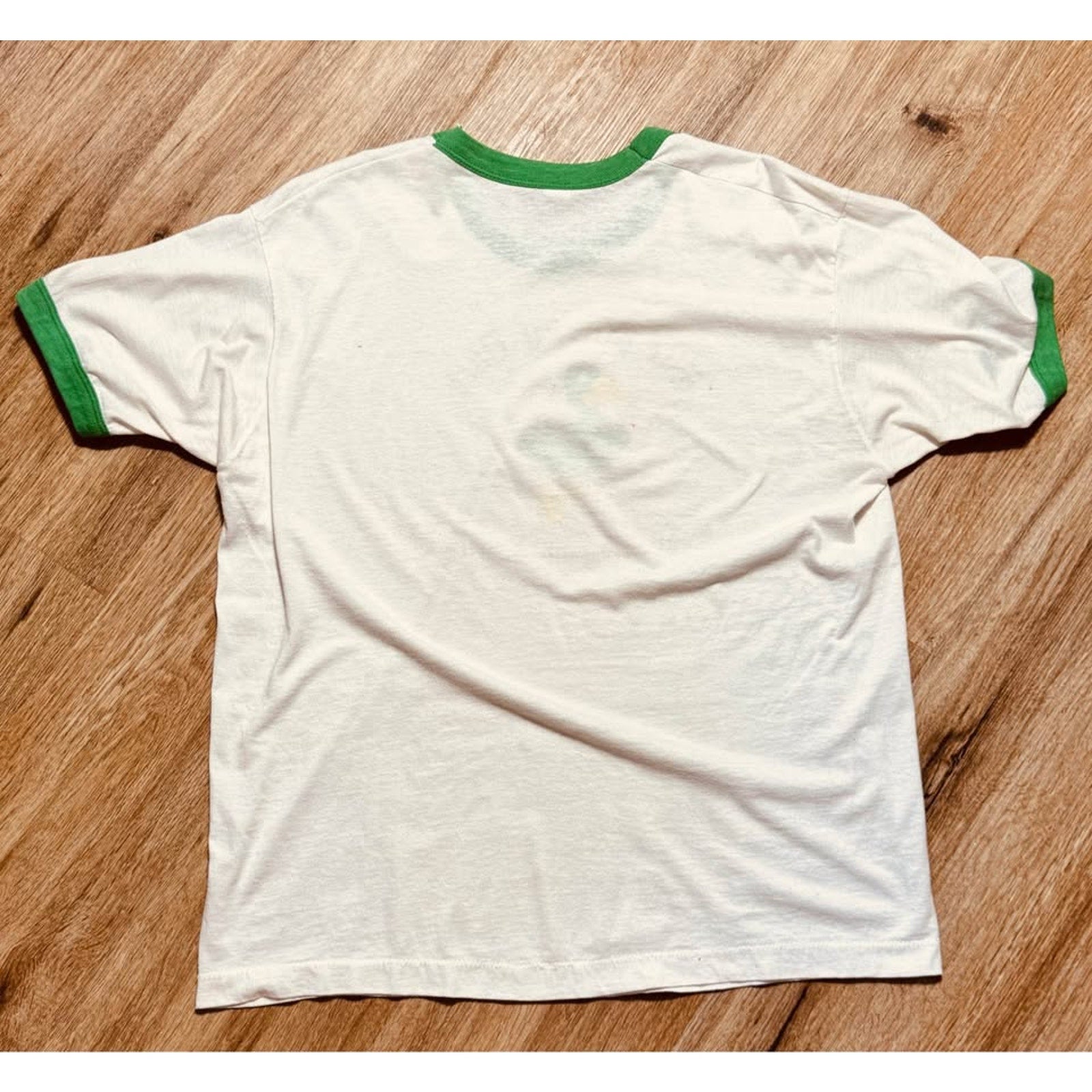 Vintage 1970s/1980s Screen Stars The Mucky Duck Captiva Island Florida Ringer T-Shirt USA XL