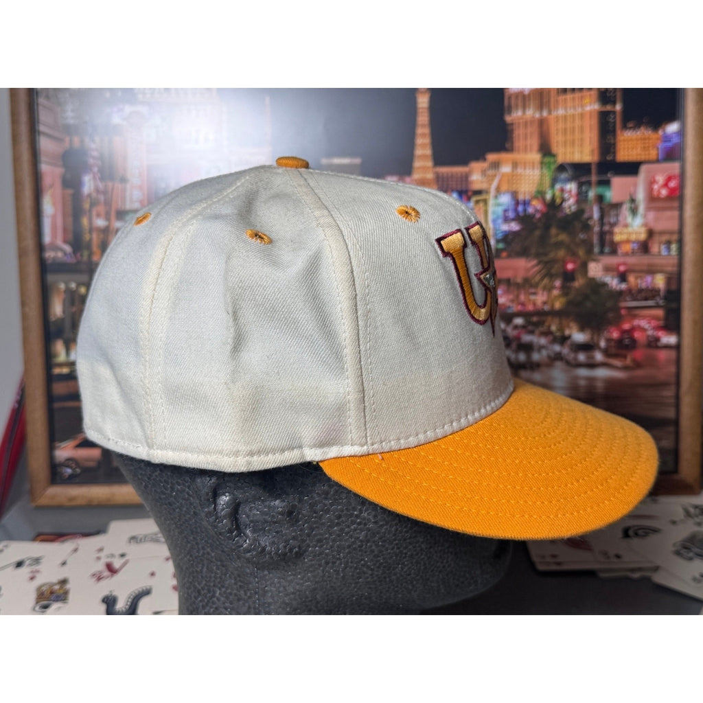 Vintage University of Tennessee Vols New Era 5950 Fitted Hat 7 3/8 Wool NCAA Cap