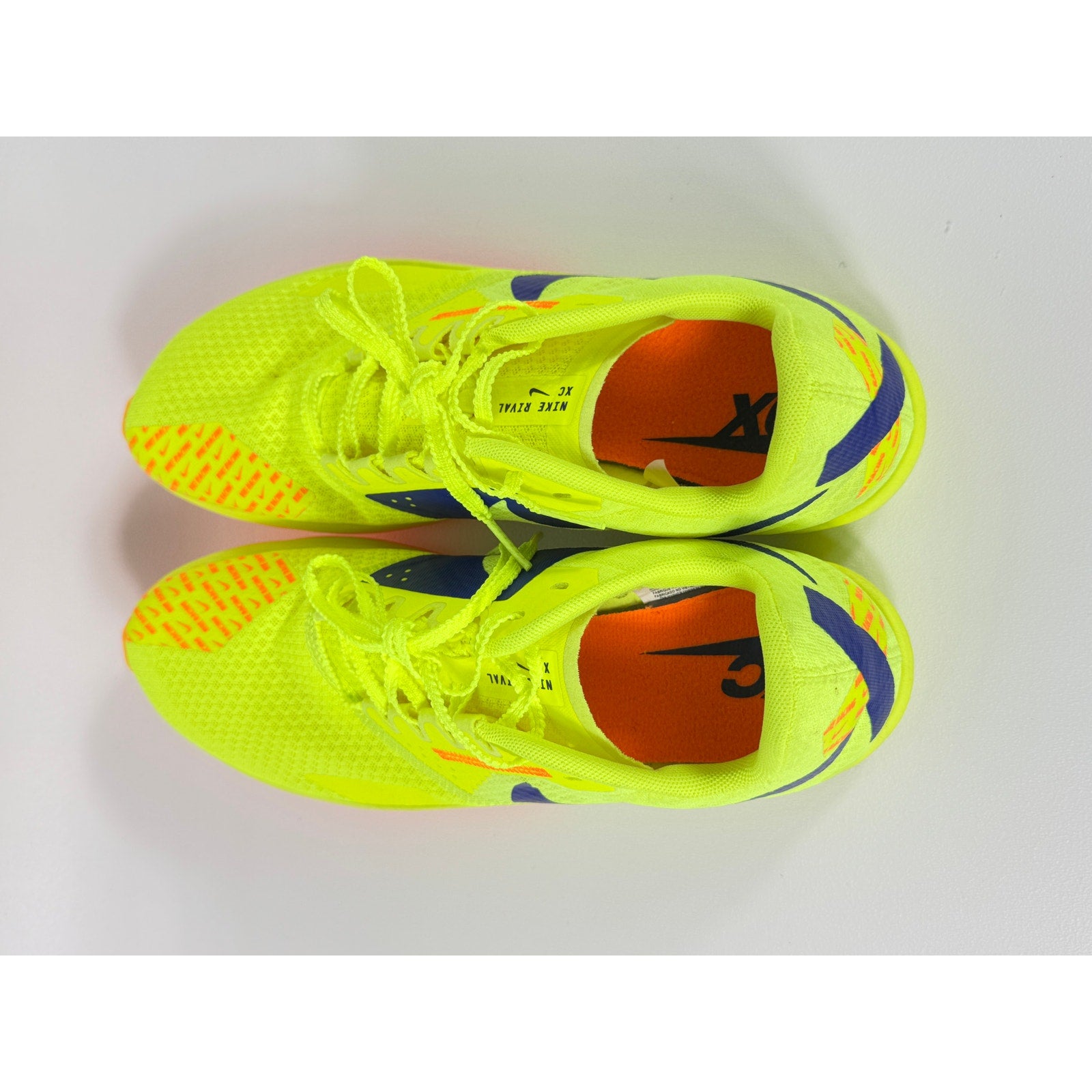 Nike Zoom Rival Sprint DX7999-701 Track Spikes Volt Orange Men’s 9.5 No Spikes