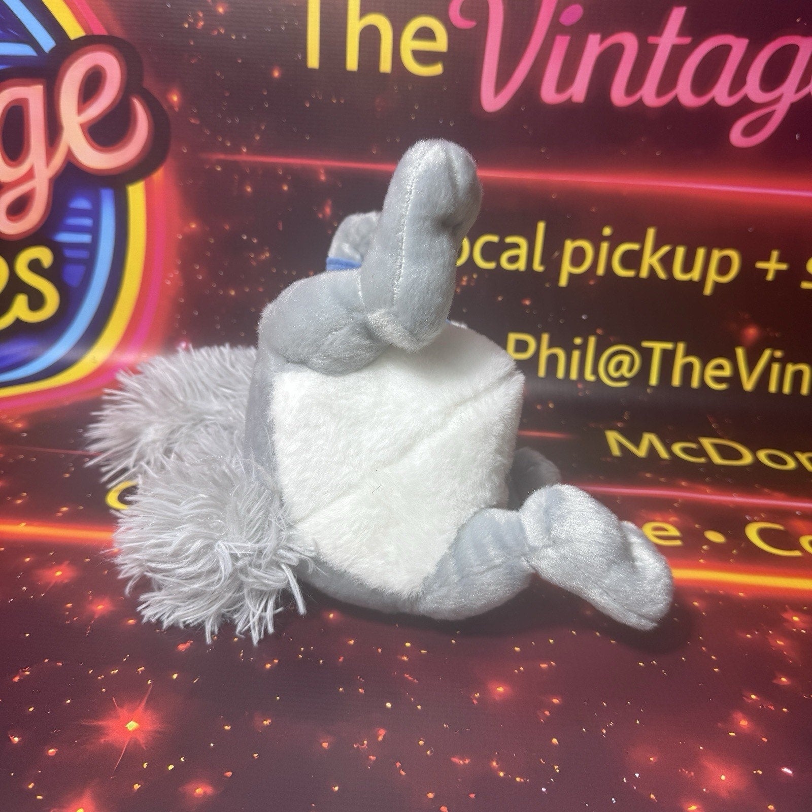 Signed Mark Rober CrunchLabs Phantastic Gus Phat Gus Squirrel Plush Rare Auto