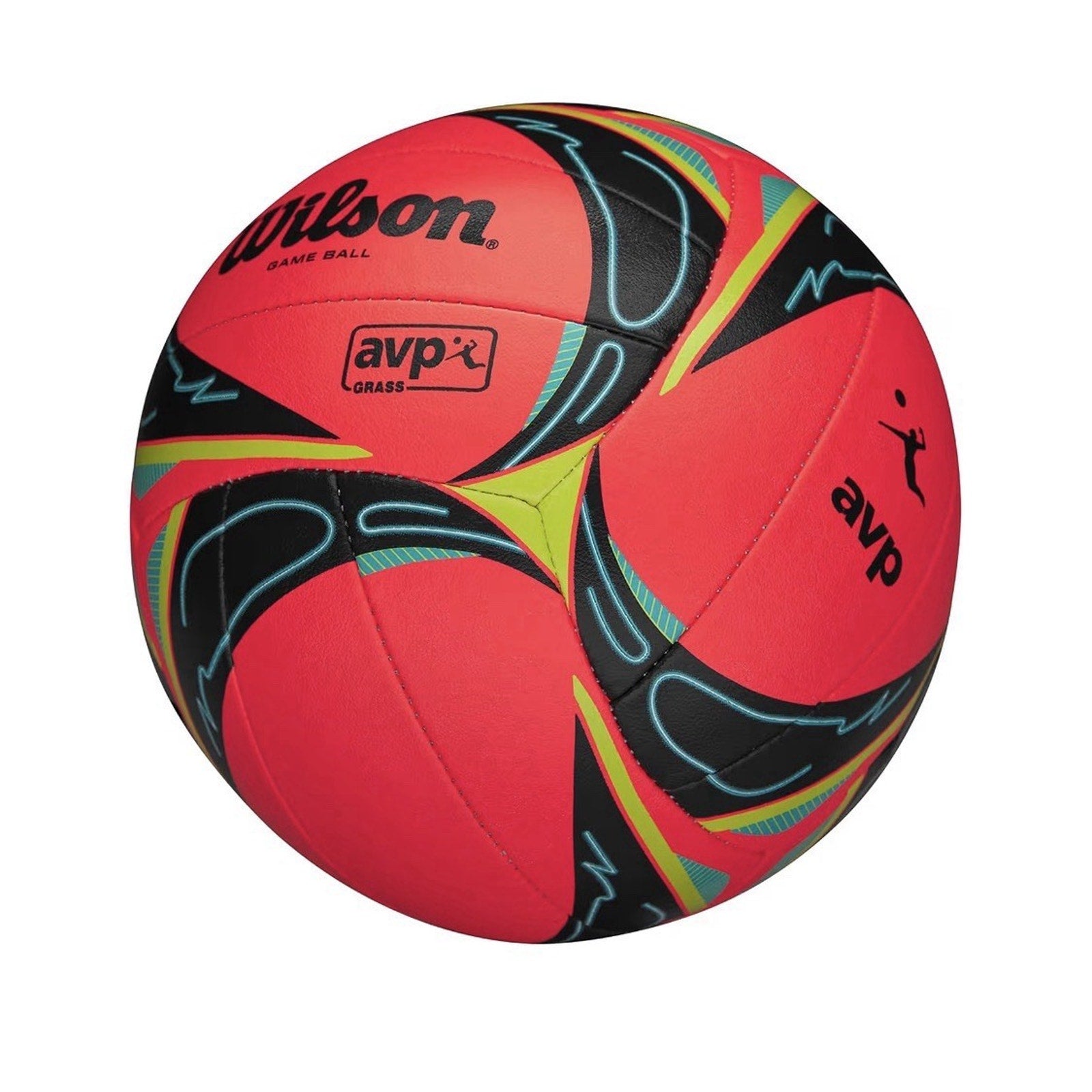 Wilson AVP GRX Grass Game Ball Volleyball Official Size New in Box Neon Pink