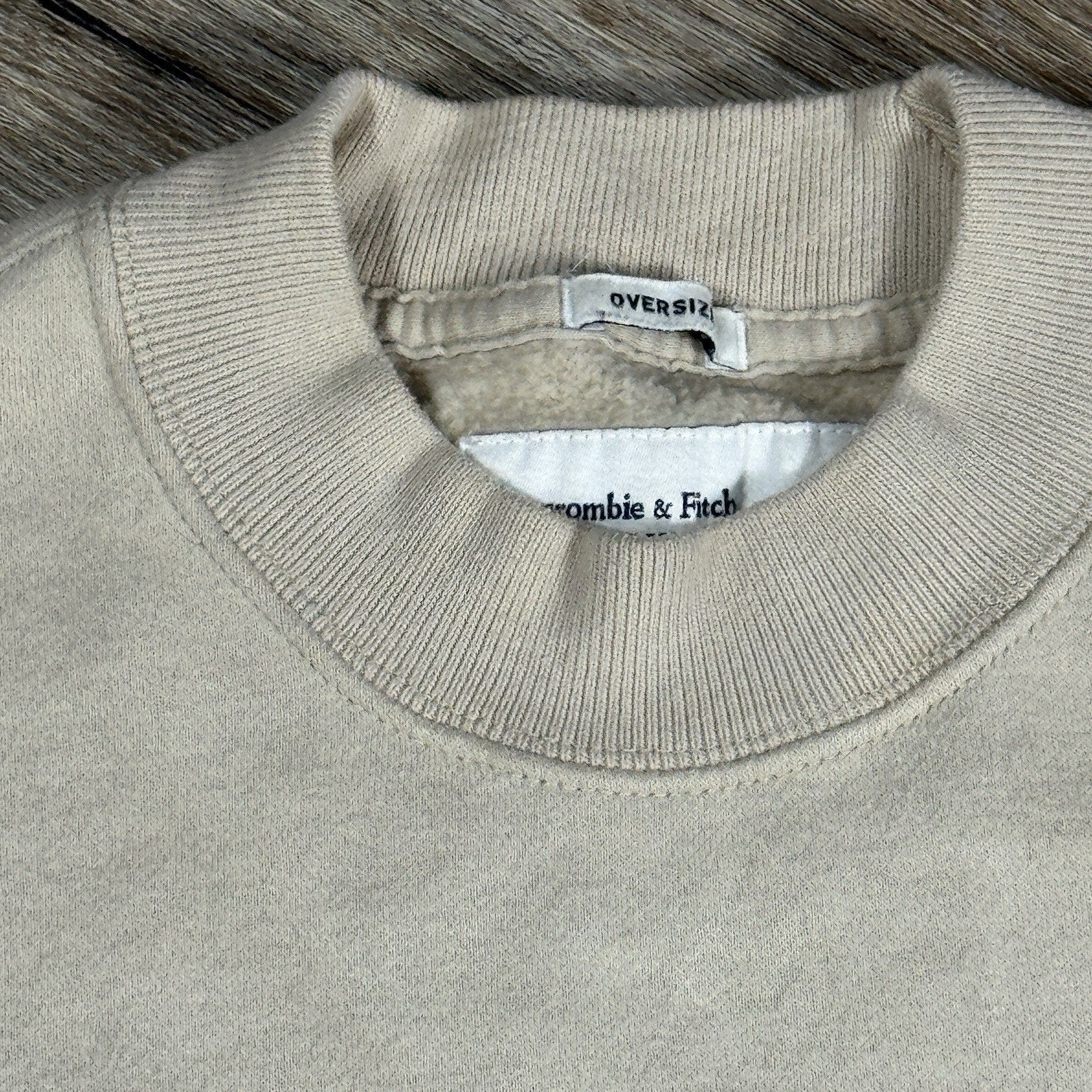 Vtg Abercrombie & Fitch Oversized Sedona AZ Crewneck Sweatshirt Mens S Fleece