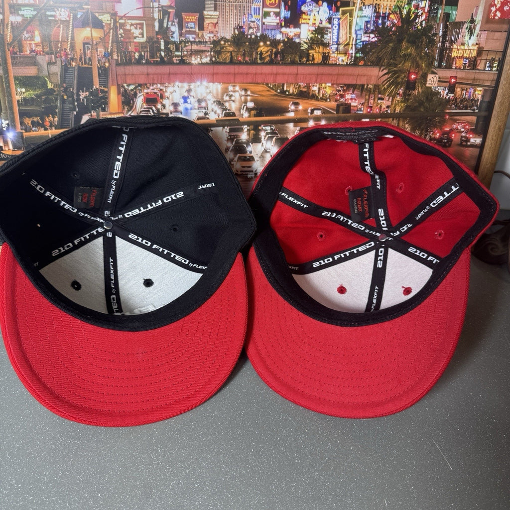 2000s Full Tilt Poker Online Gambling WSOP Flex Fitted Hat 7 1/4-7 5/8 L XL Y2K