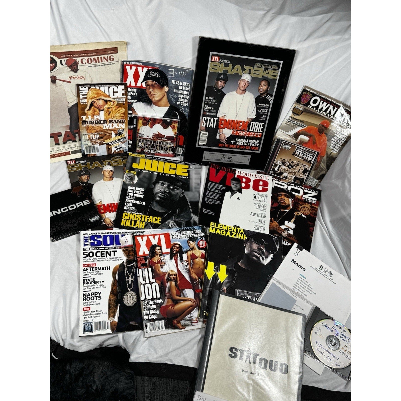 1/50 Nike Air Force 1 Eminem x Shady Records 10.5 2004 Friends & Family Only AF1