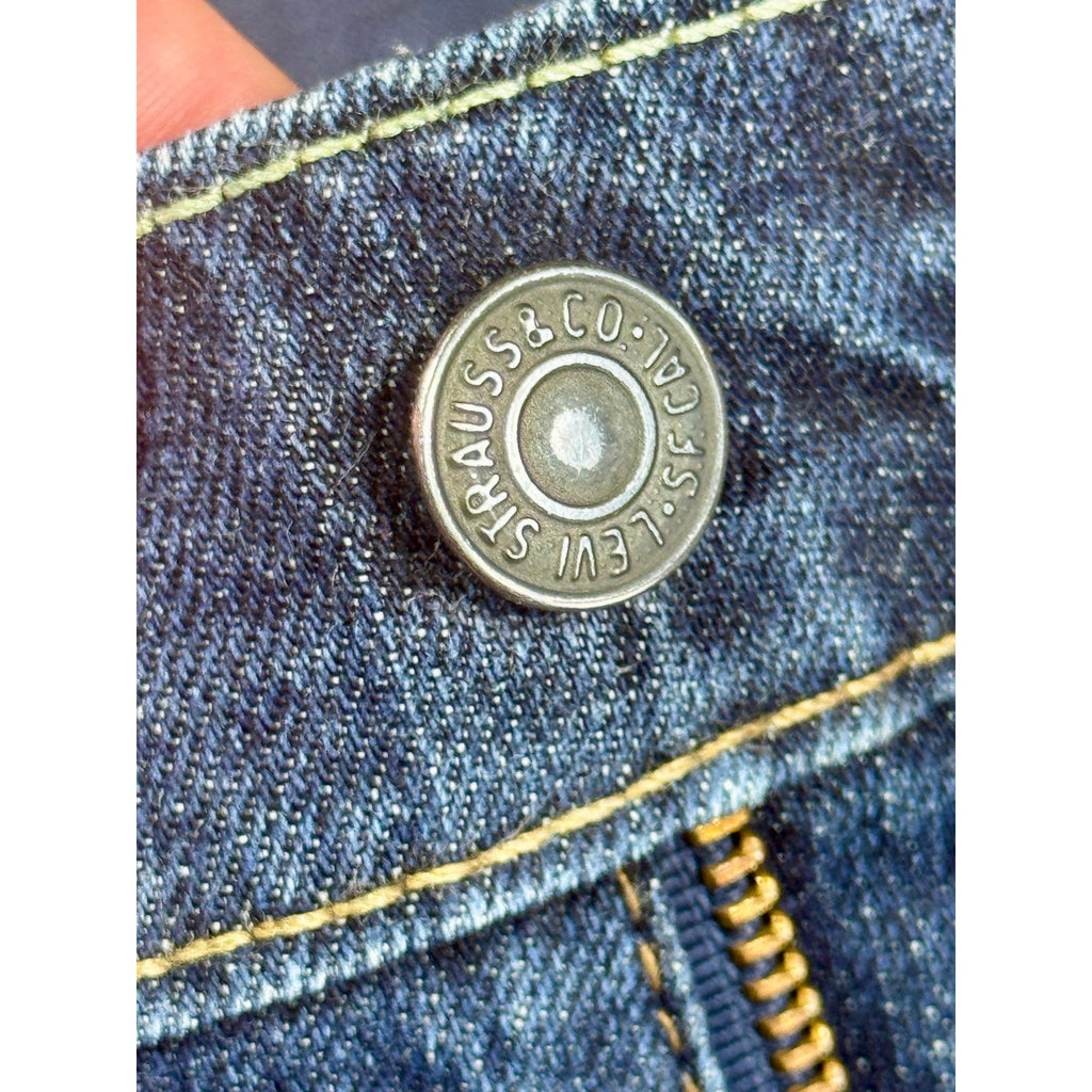 Levi’s 541 Athletic Taper Stretch Jeans Men’s 34x34 Dark Wash Denim Y2K Pressed