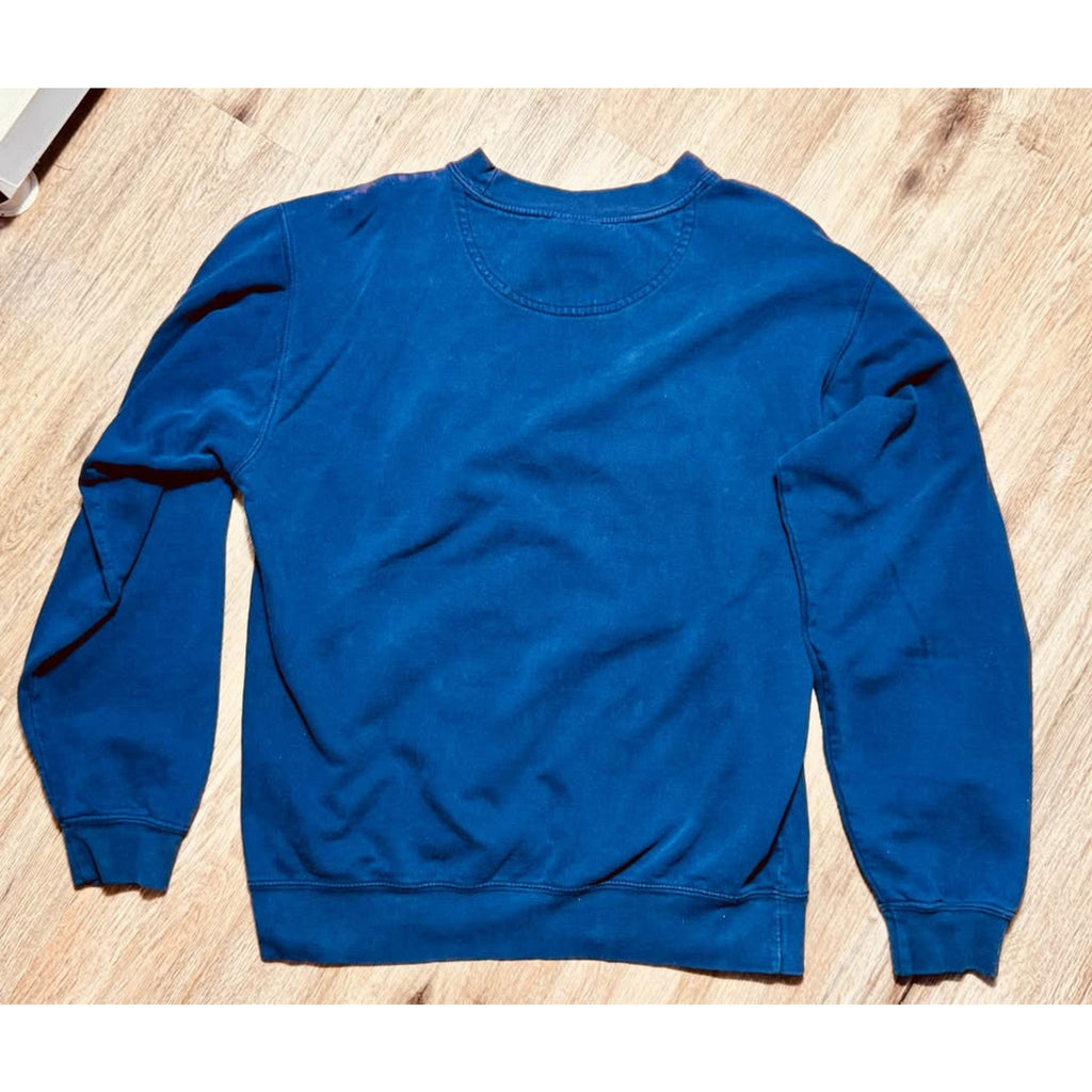 Vintage The Edge Tennessee Titans NFL Embroidered Crewneck Sweatshirt Blue Men’s Medium Y2K