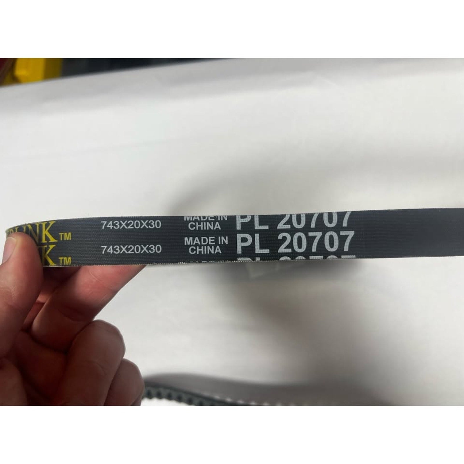2 of GATES POWERLINK BELT 743x20x30 HEAMMRHEAD,YERF DOG GO KARTS 20707