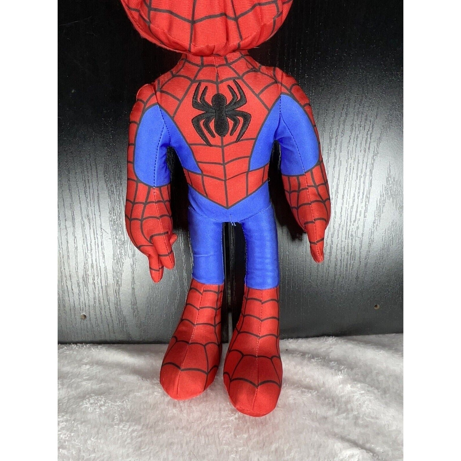 Talking Spidey 16” Plush with Sounds Spider-man Red Tested & Working Spiderman